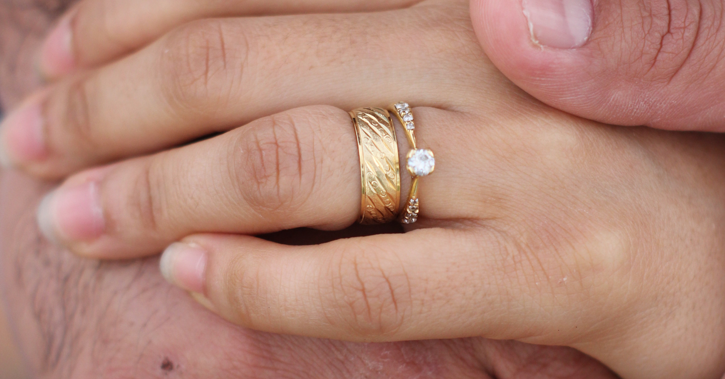 Do You Wear Your Engagement Ring on Your Wedding Day?