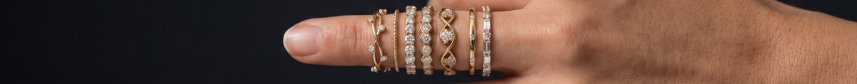 Moissanite Wedding Bands