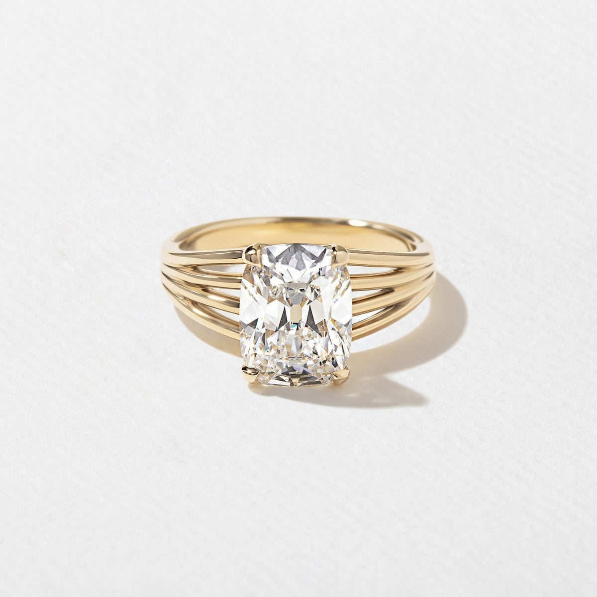 2 CT Round Halo & Pave Lab Grown Diamond Engagement Ring