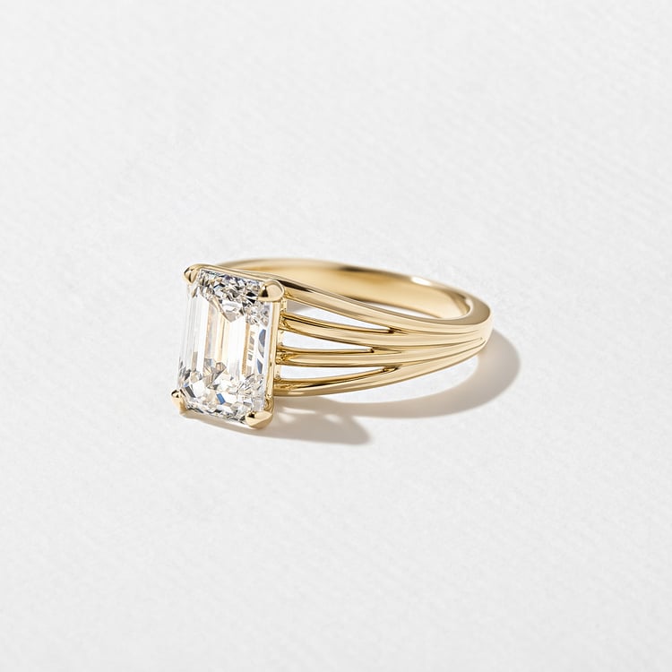 2 CT Round Halo & Pave Lab Grown Diamond Engagement Ring