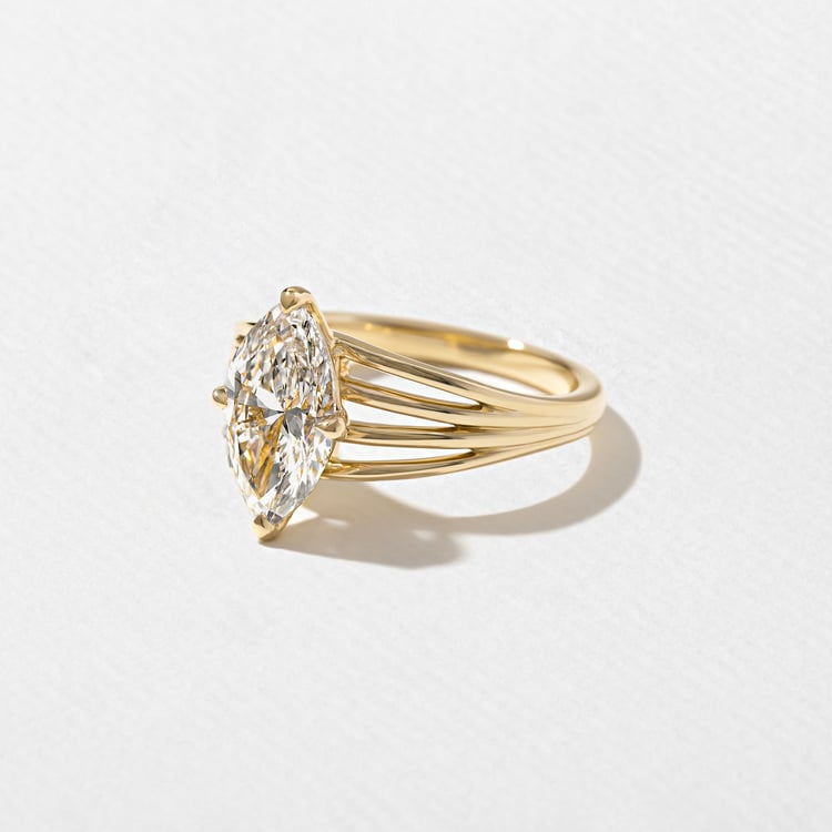 2 CT Round Halo & Pave Lab Grown Diamond Engagement Ring