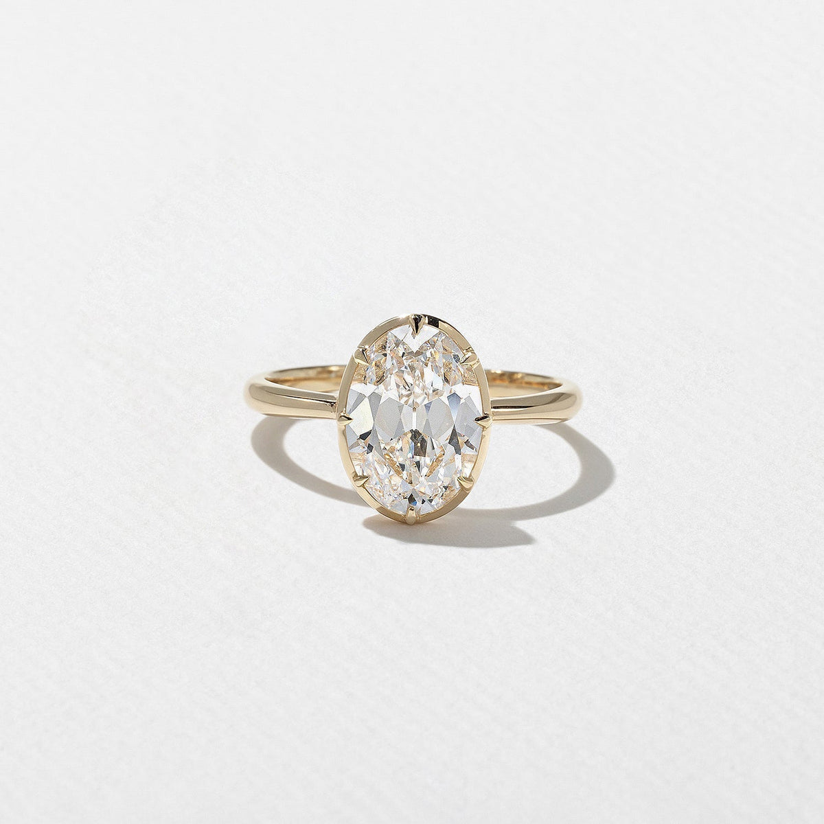 2 CT Round Halo & Pave Lab Grown Diamond Engagement Ring