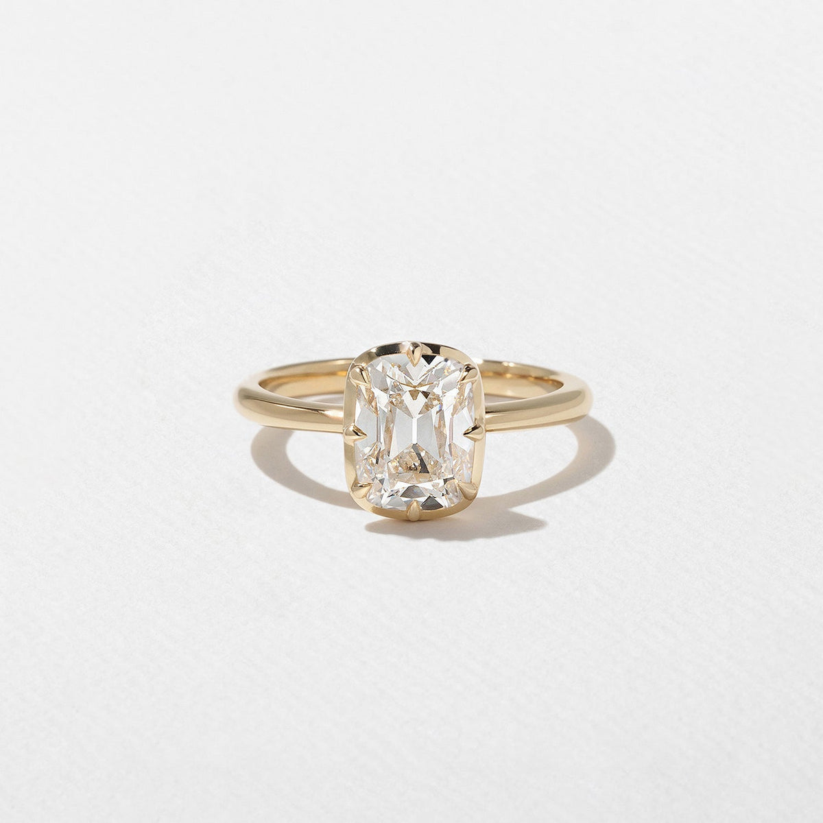 2 CT Round Halo & Pave Lab Grown Diamond Engagement Ring