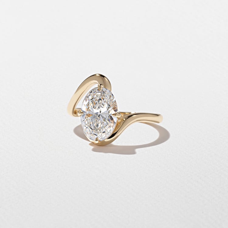 2 CT Round Halo & Pave Lab Grown Diamond Engagement Ring