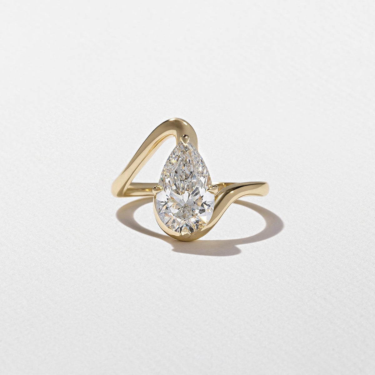 2 CT Round Halo & Pave Lab Grown Diamond Engagement Ring