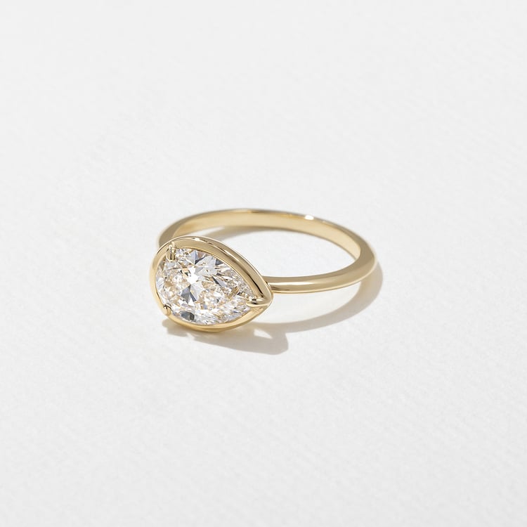 2 CT Round Halo & Pave Lab Grown Diamond Engagement Ring