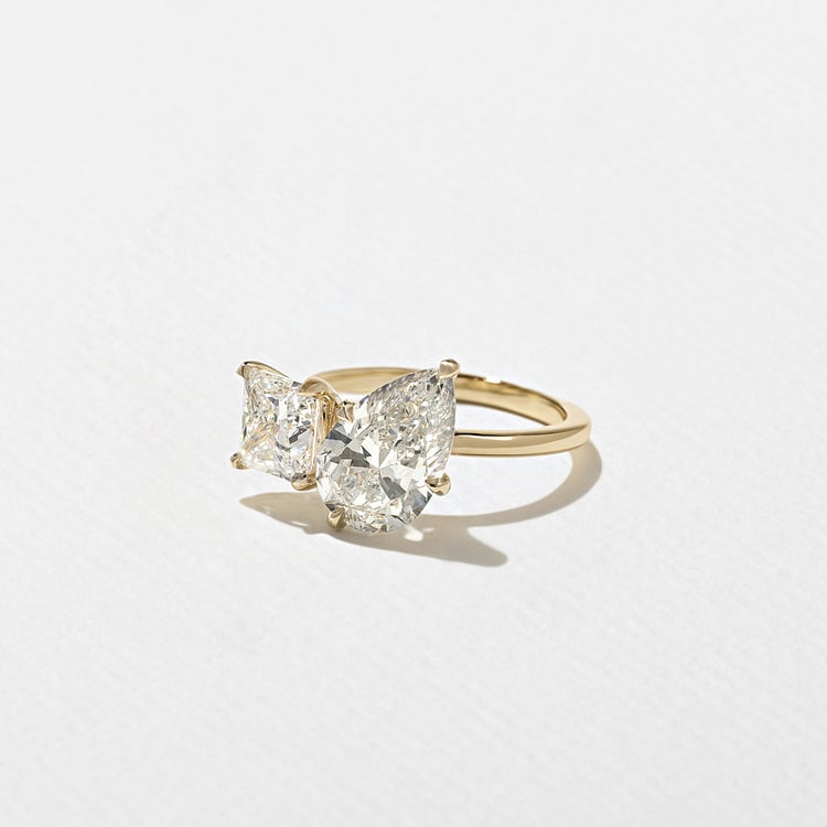 2 CT Round Halo & Pave Lab Grown Diamond Engagement Ring