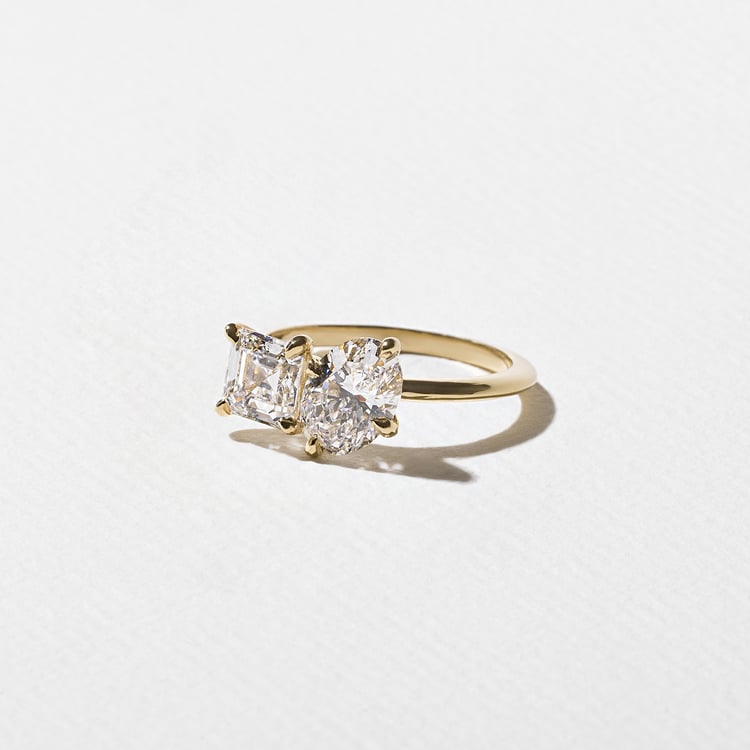 2 CT Round Halo & Pave Lab Grown Diamond Engagement Ring