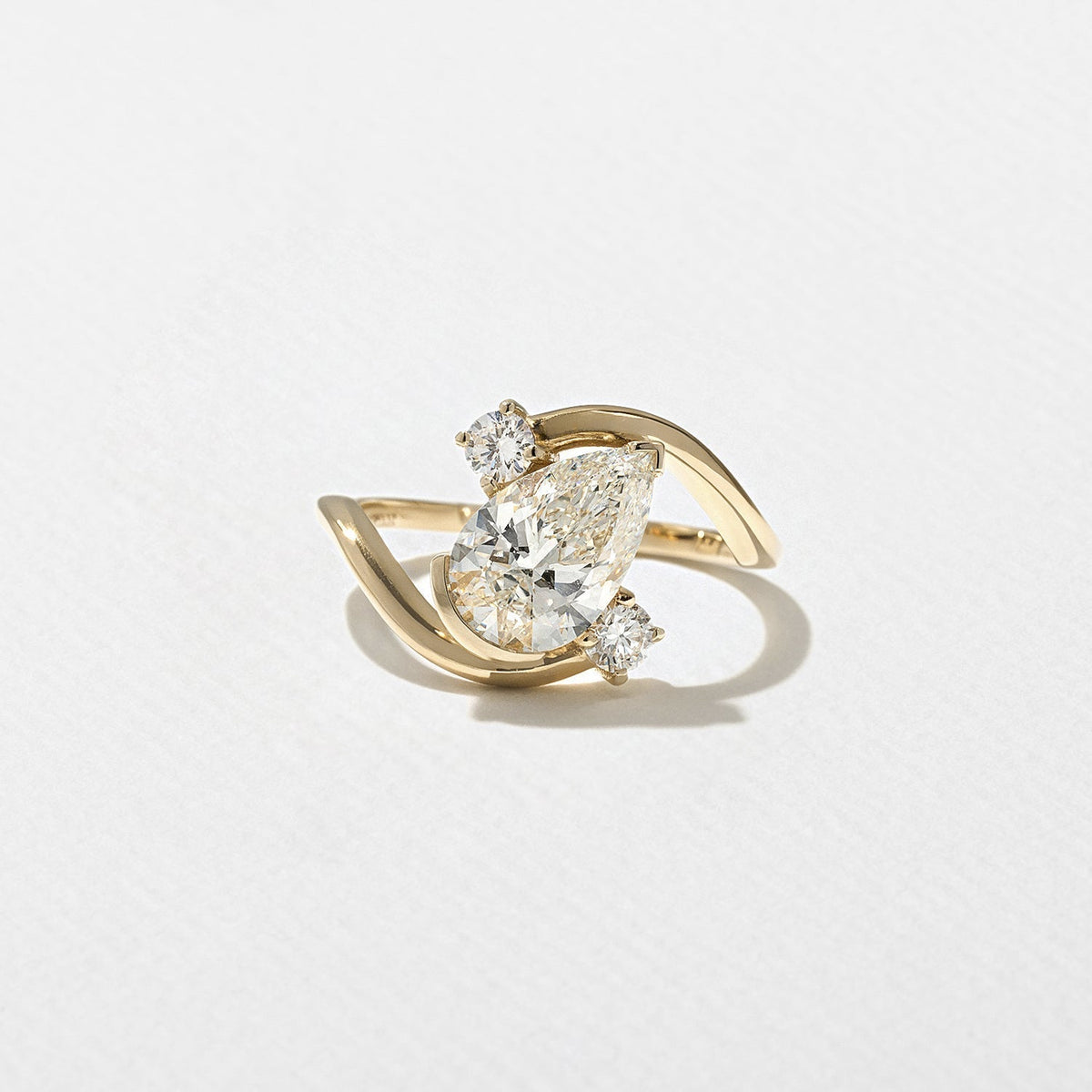 2 CT Round Halo & Pave Lab Grown Diamond Engagement Ring