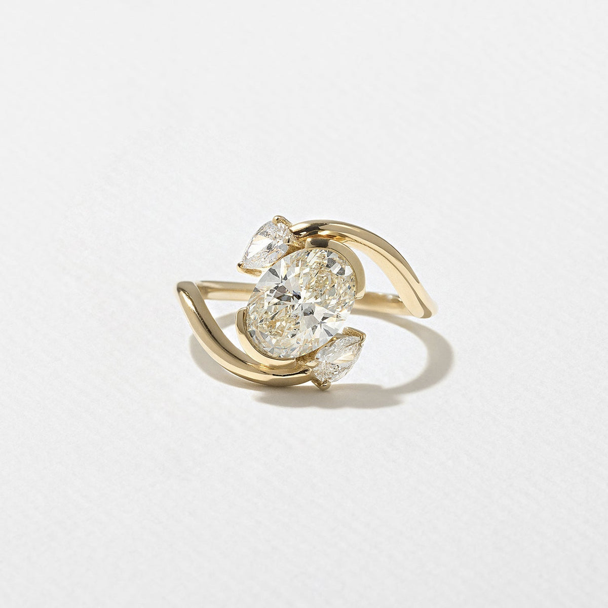 2 CT Round Halo & Pave Lab Grown Diamond Engagement Ring