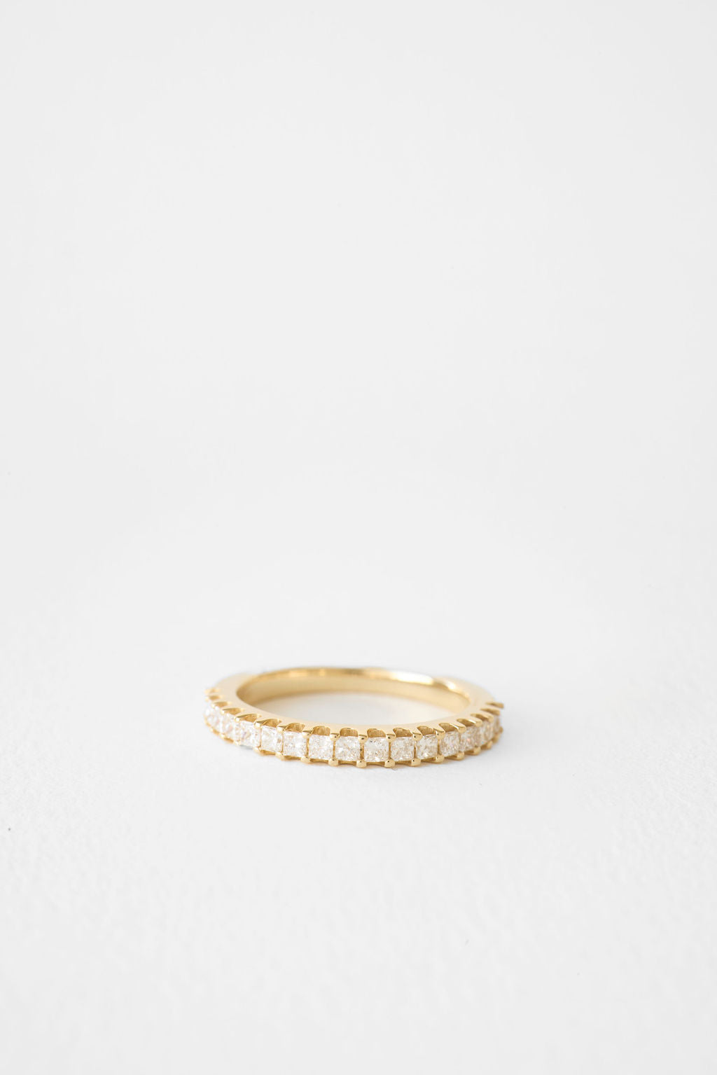 0.3 TCW Round Half Eternity Lab Grown Diamond Wedding Band