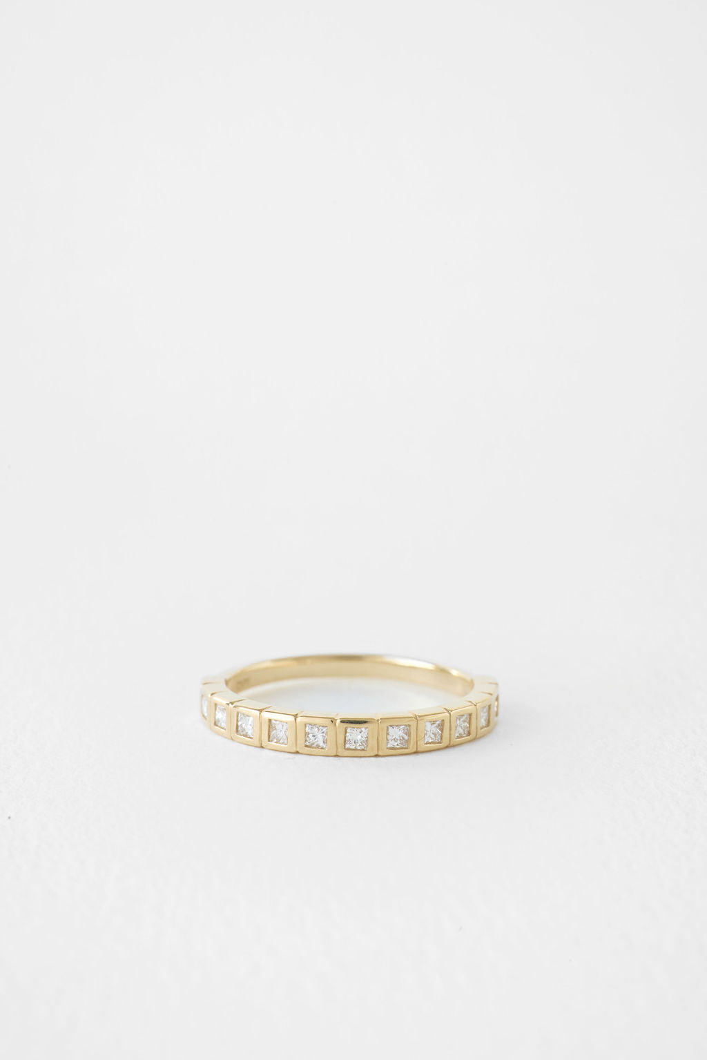0.3 TCW Round Half Eternity Lab Grown Diamond Wedding Band