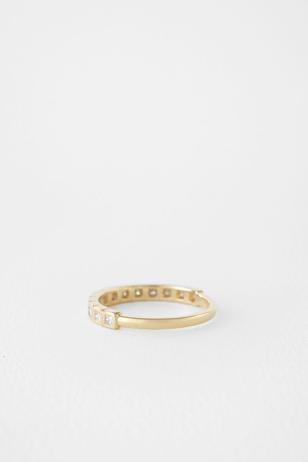 0.3 TCW Round Half Eternity Lab Grown Diamond Wedding Band