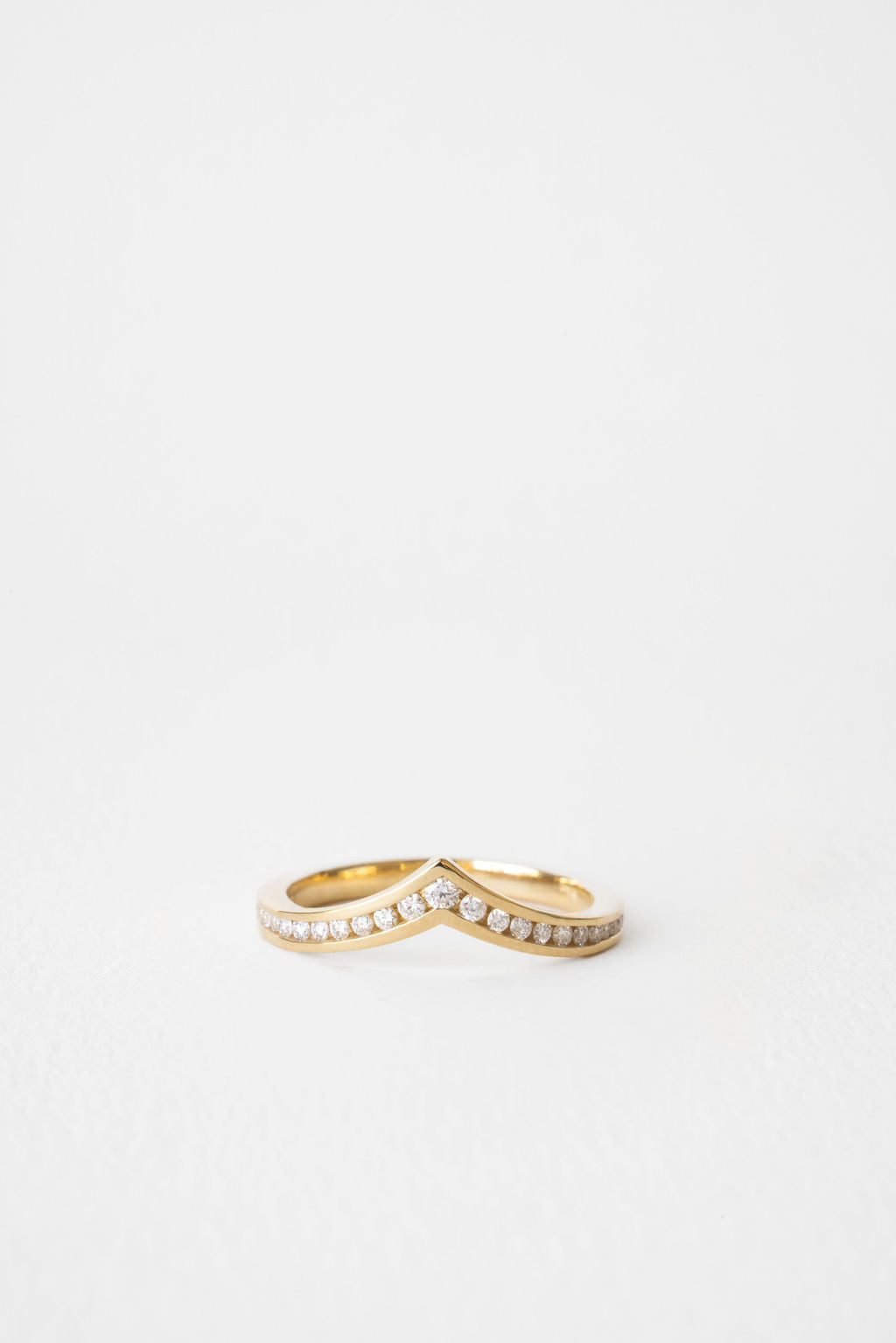 0.3 TCW Round Half Eternity Lab Grown Diamond Wedding Band