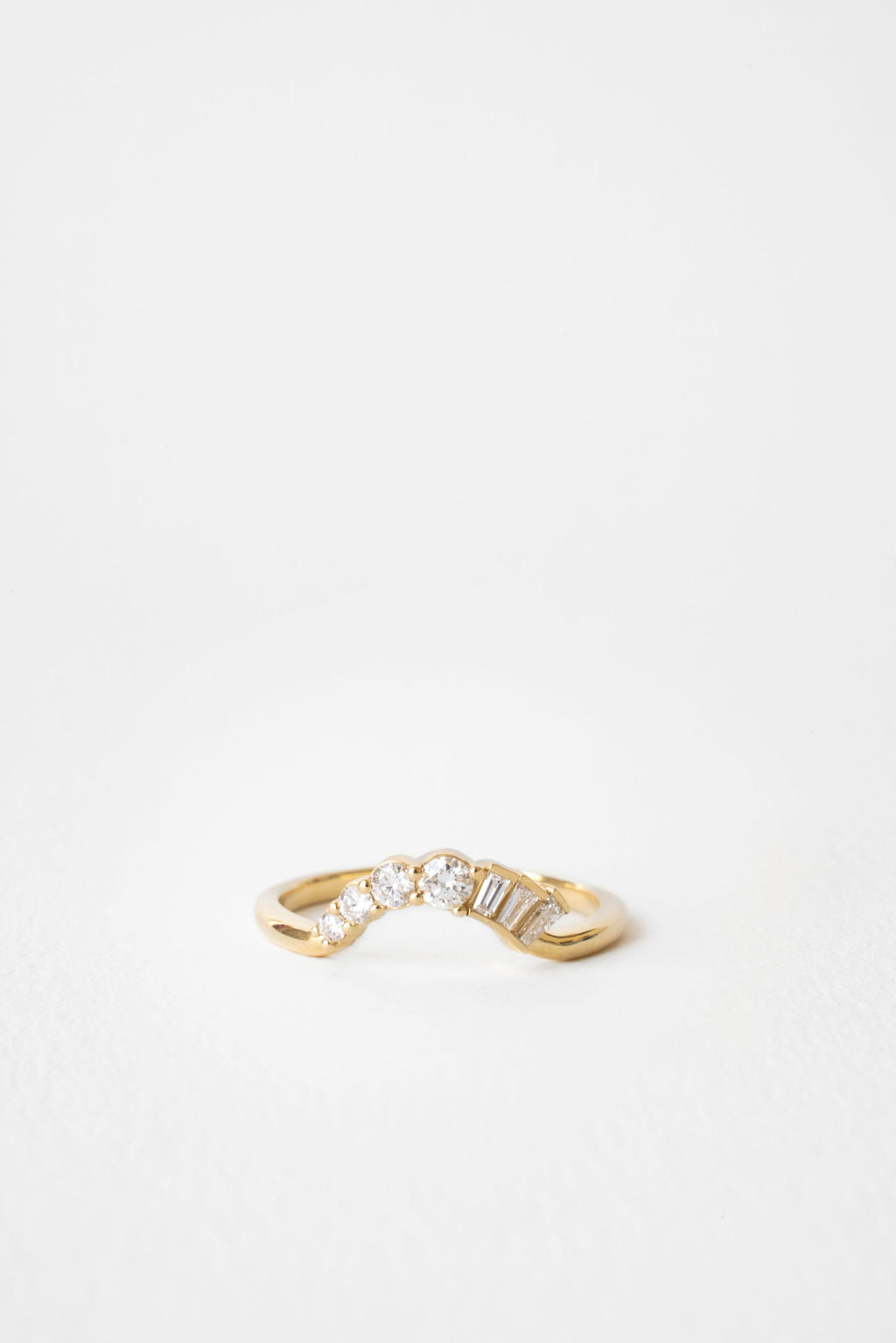 0.3 TCW Round Half Eternity Lab Grown Diamond Wedding Band
