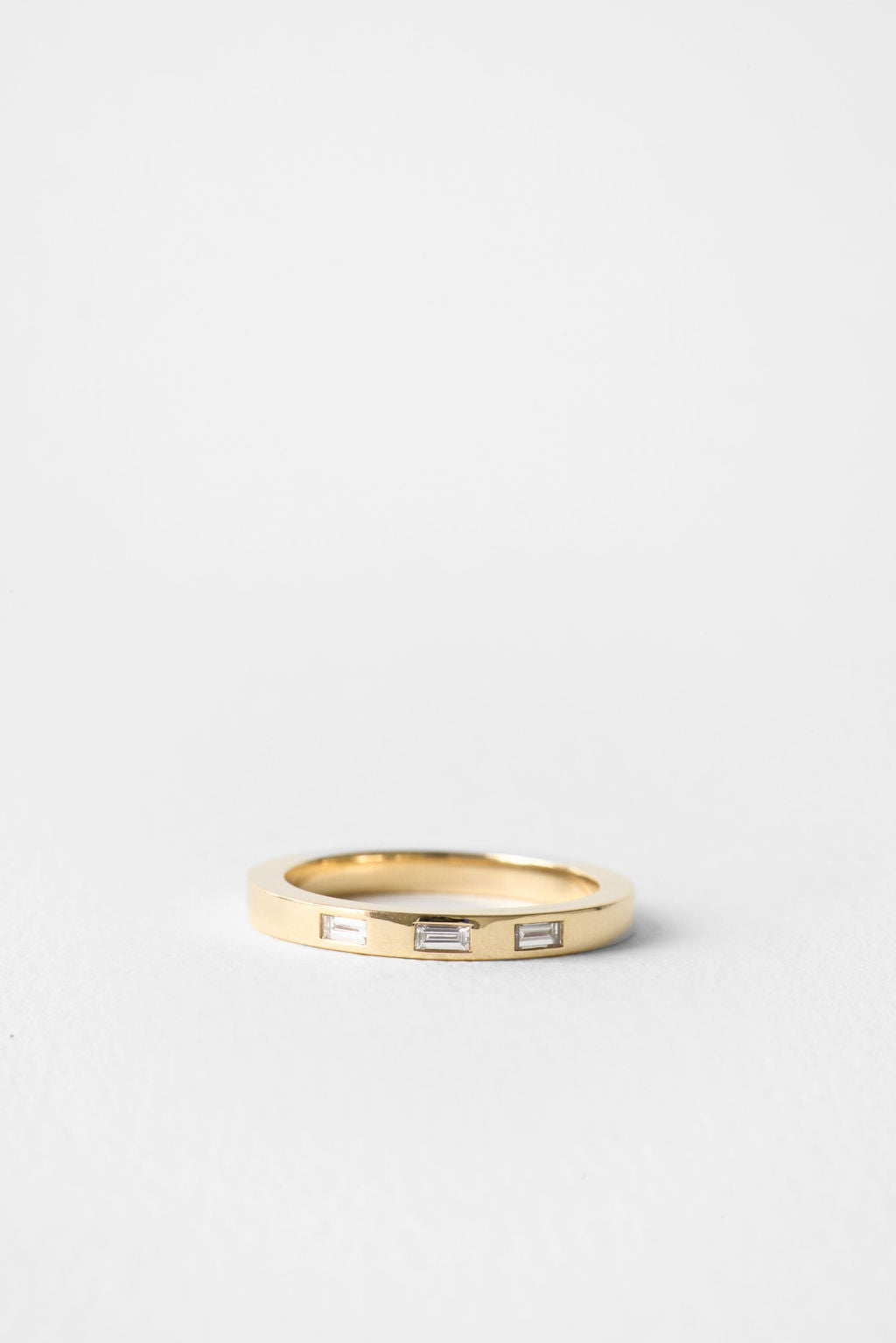 0.3 TCW Round Half Eternity Lab Grown Diamond Wedding Band