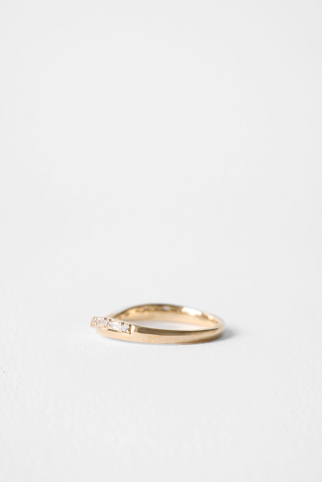 0.3 TCW Round Half Eternity Lab Grown Diamond Wedding Band