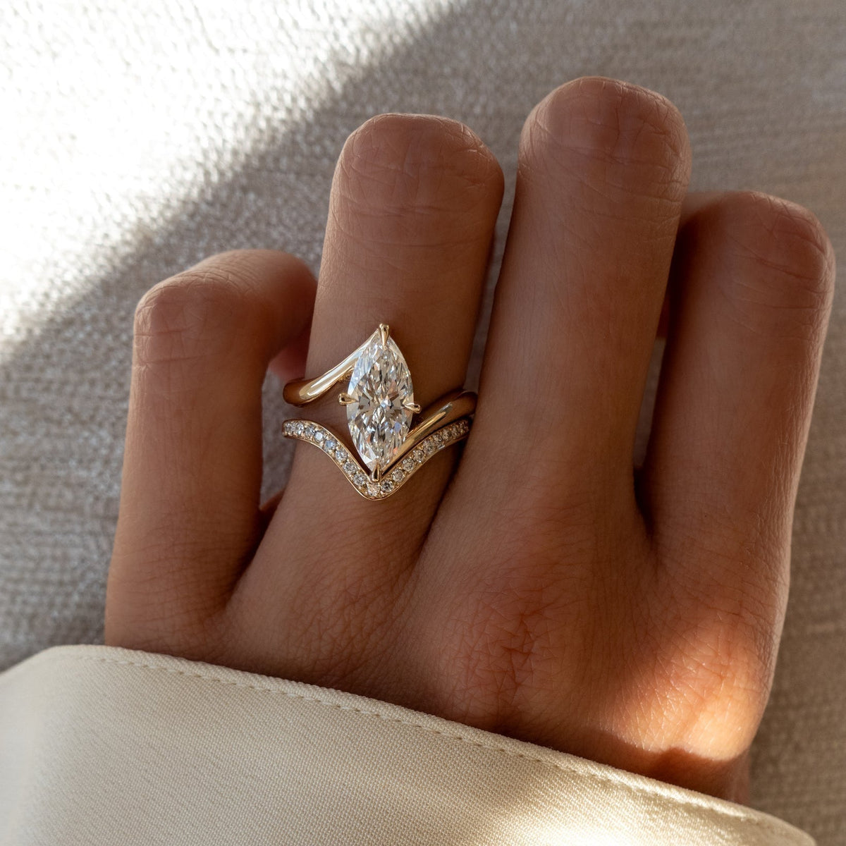 Oval Solitaire Lab Grown Diamond Engagement Ring