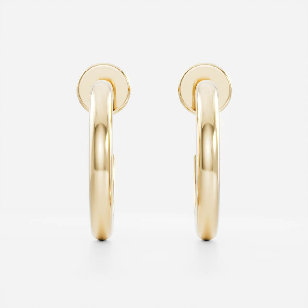 Classic Hoop Earrings in Gold 1