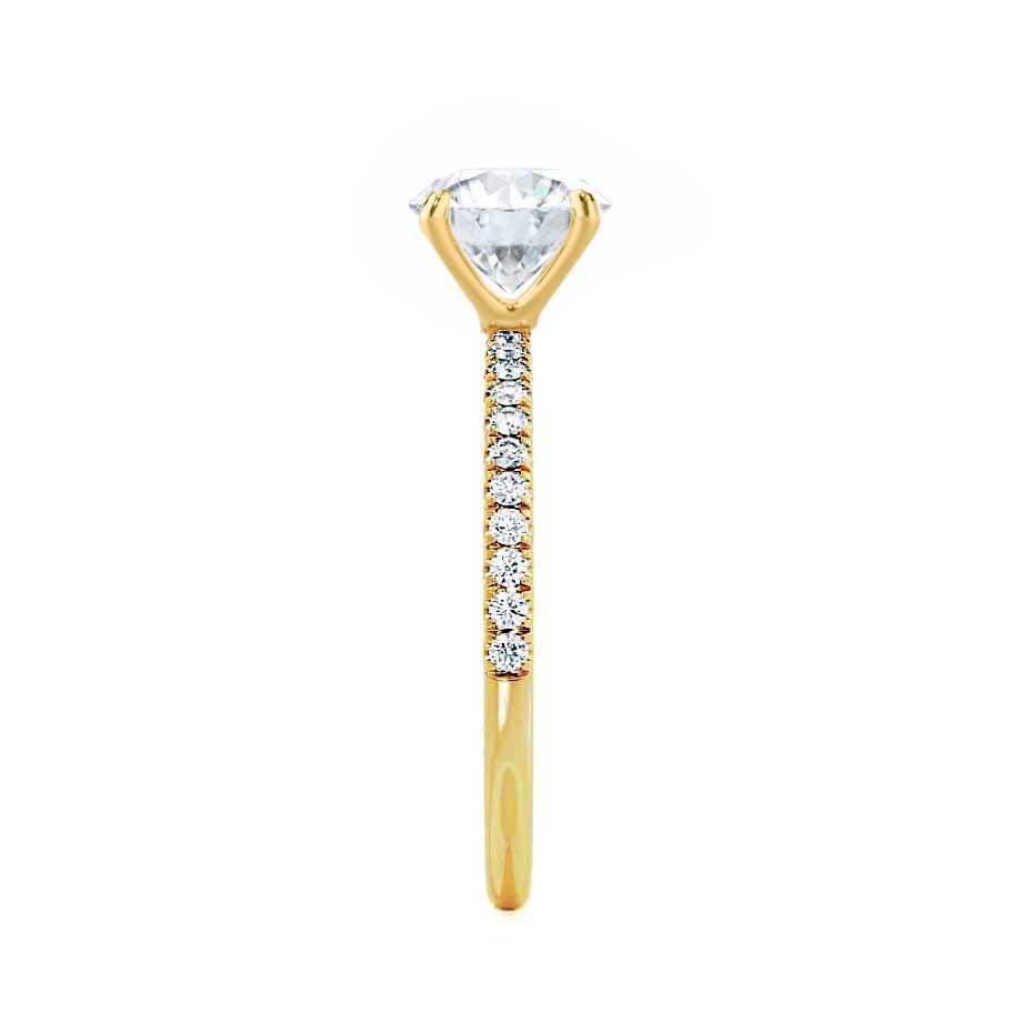 1.20 CT Radiant Shaped Moissanite Solitaire Style Engagement Ring 2